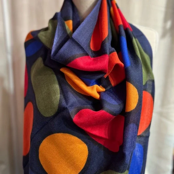 Cashmere Scarf 100/70cms - Picture 3 of 4